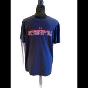 Under Armour T Shirt Heat Gear Men’s Small Short Sleeve Navy